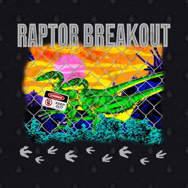 Raptor Breakout (on black) by March90